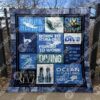 Born To Scuba Dive Forced To Work Quilt Blanket Th19  Quilt